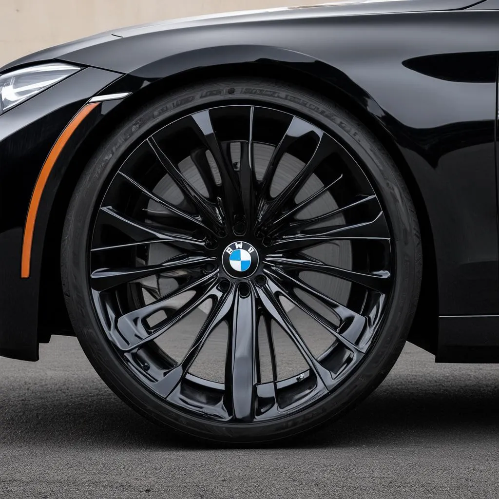 BMW 313 Wheels Black Finish