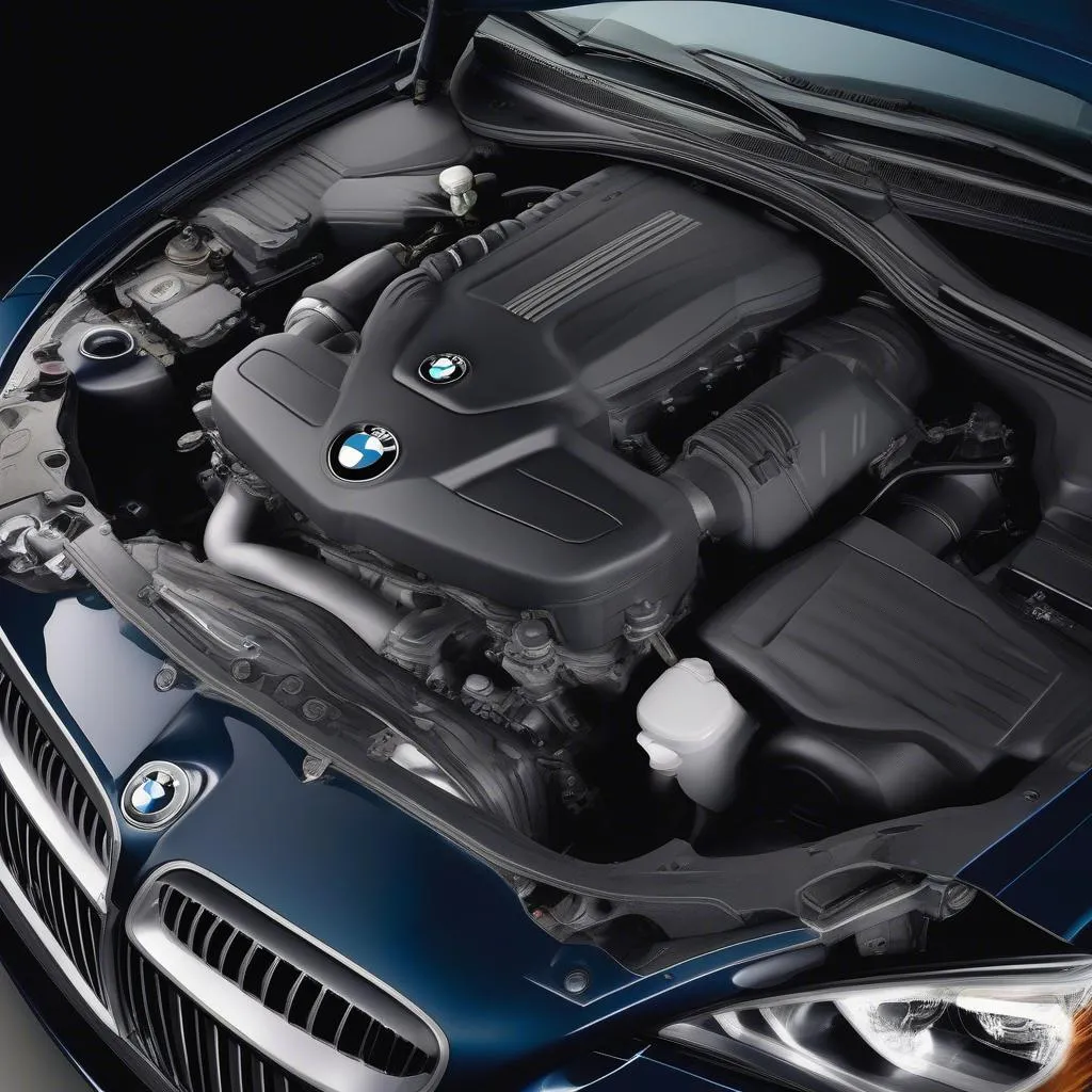 BMW 650i Convertible engine