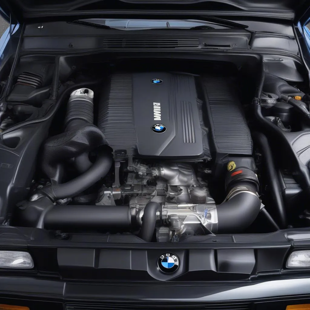 BMW E30 Engine Bay