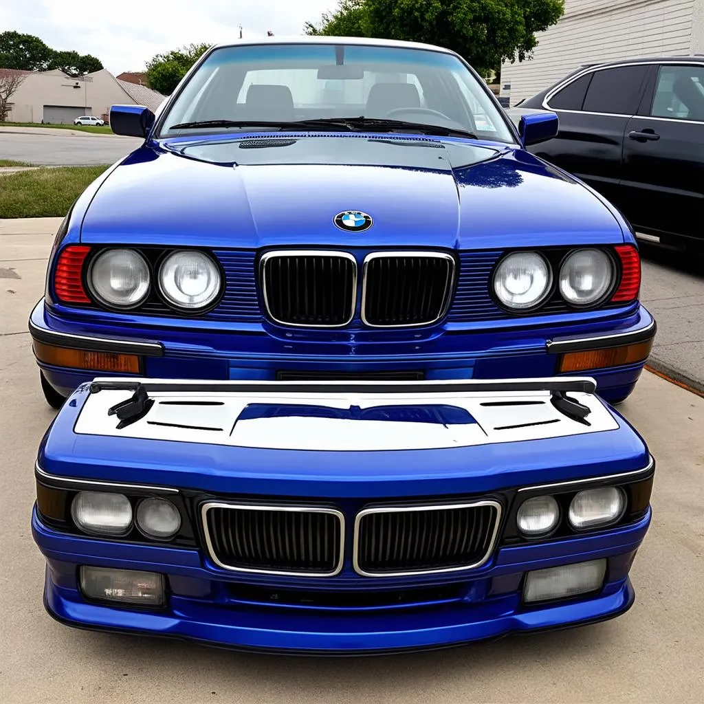 e34 front grill tuning