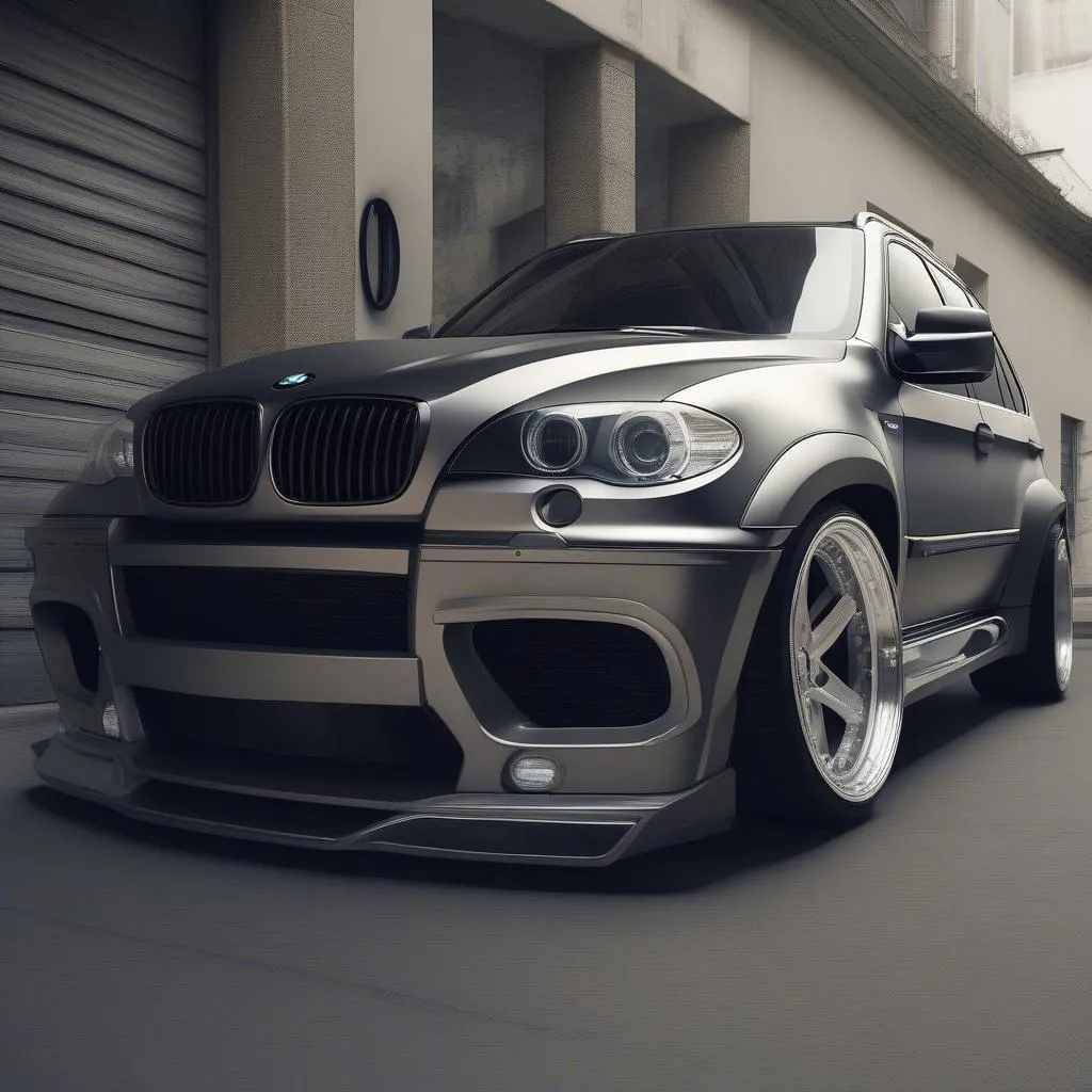 BMW E70 X5 Body Kit Example