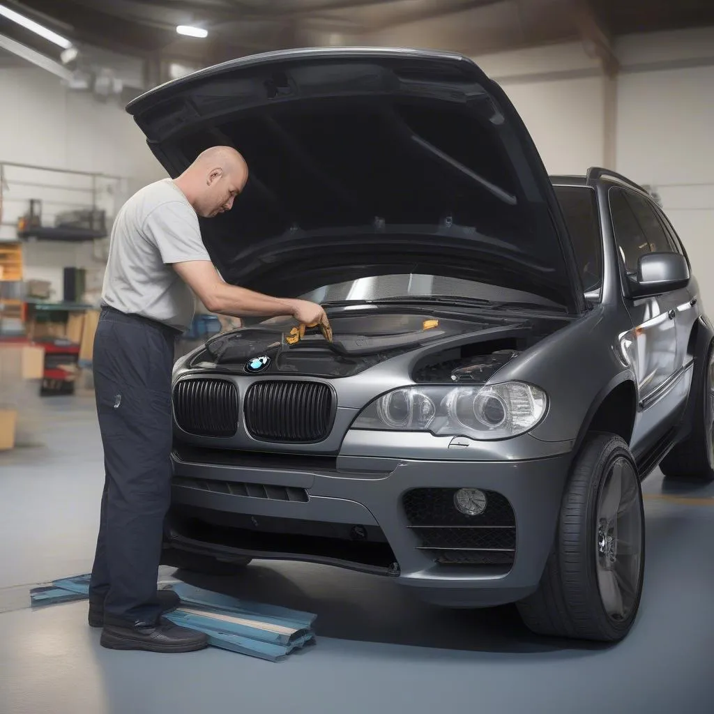 BMW E70 X5 Body Kit Installation