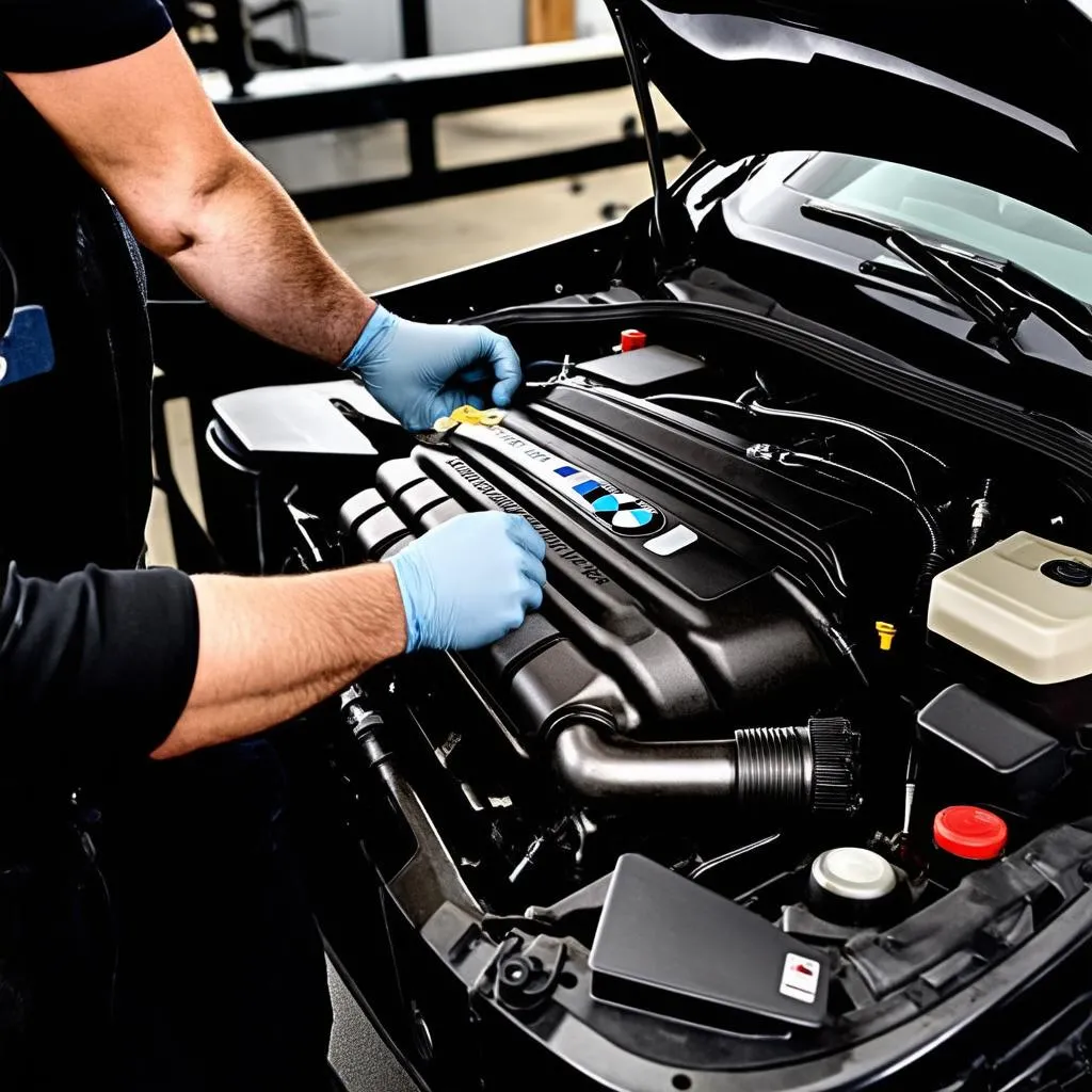 BMW engine repair