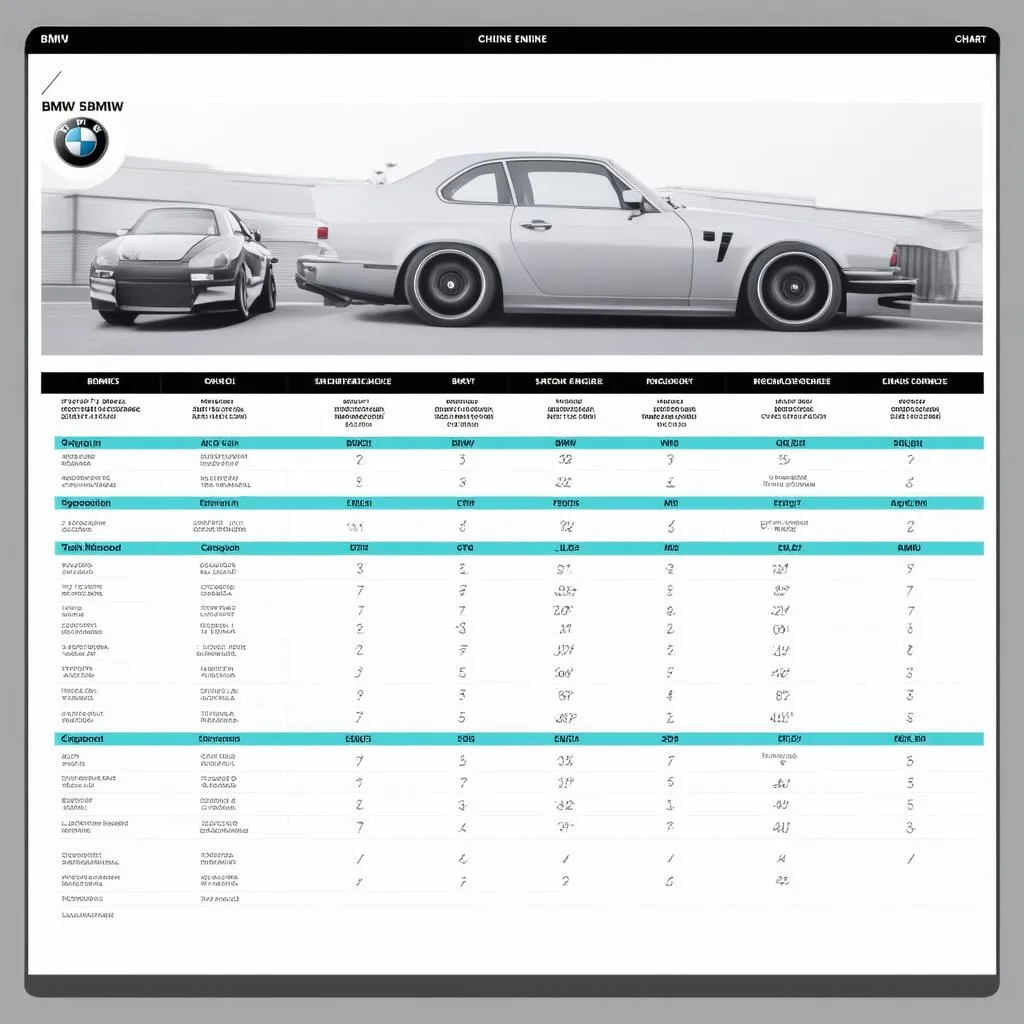 BMW engine compatibility chart