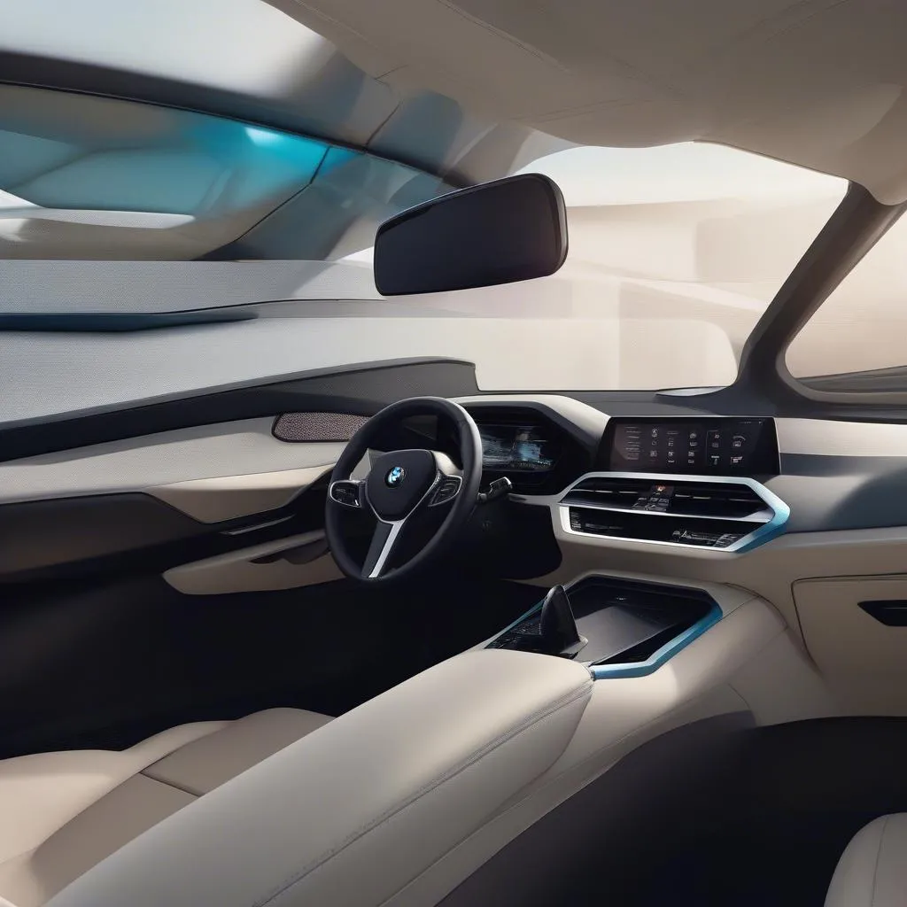 BMW i4 Dashboard