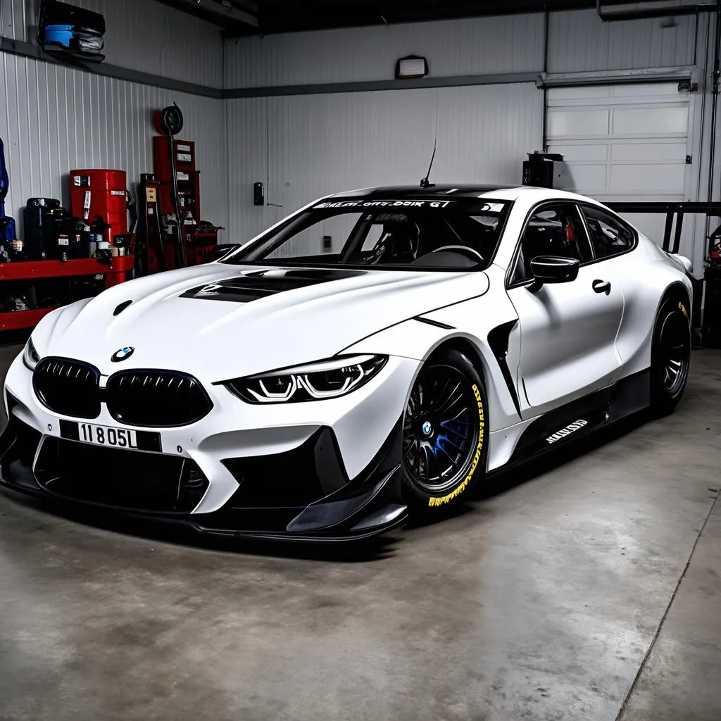 BMW M8 GTE Garage