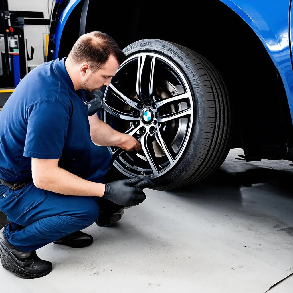 BMW Wheel Installation