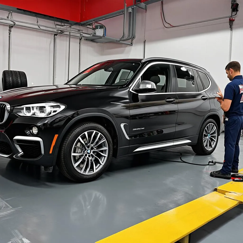 BMW X3 Tire Shop