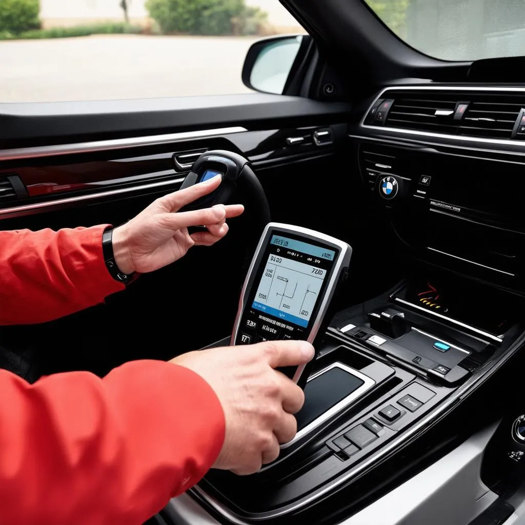 BMW X5 2019 Black Dealer Scanner