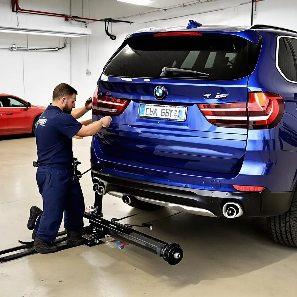 bmw x5 hitch installation