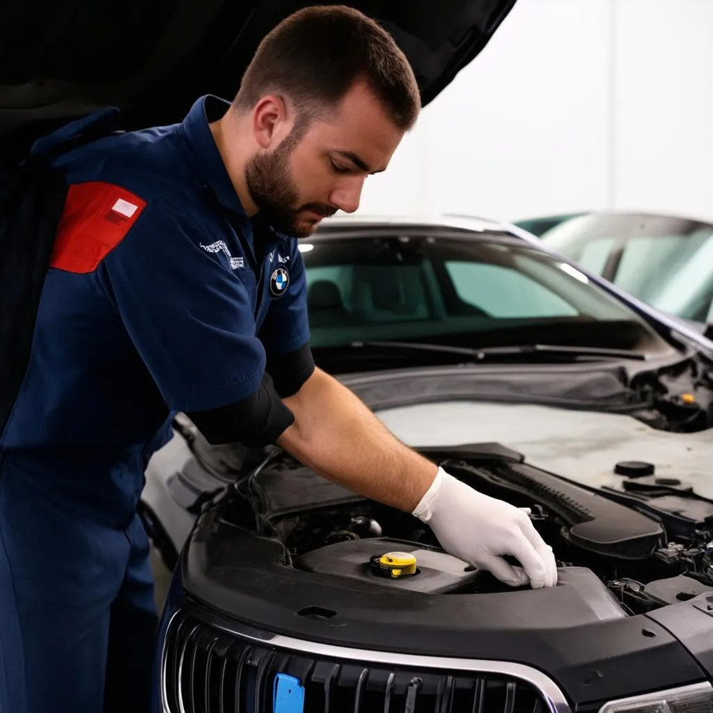 BMW X5 Oil Change