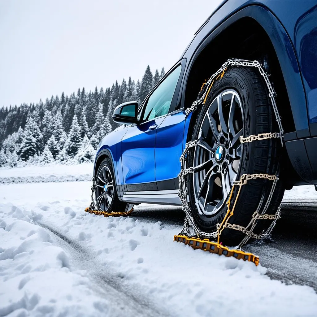 bmwx1_snow_chains_for_winter_driving