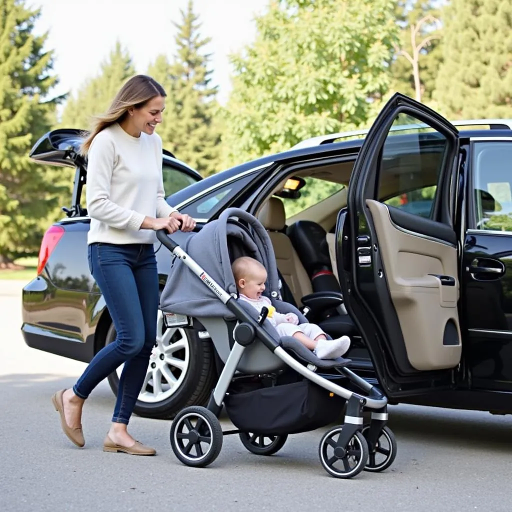 Bob Stroller with Infant Car Seat System for Convenient Transitions