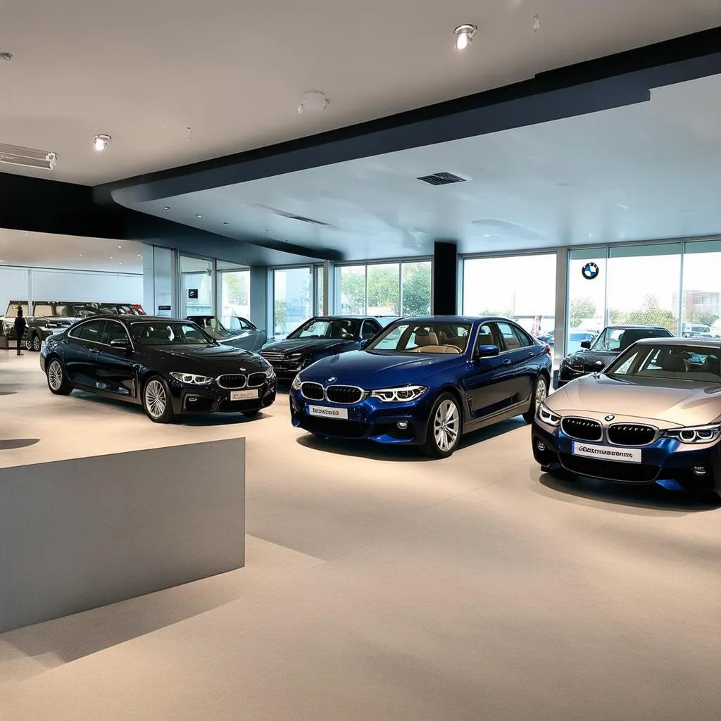 Budds BMW Showroom