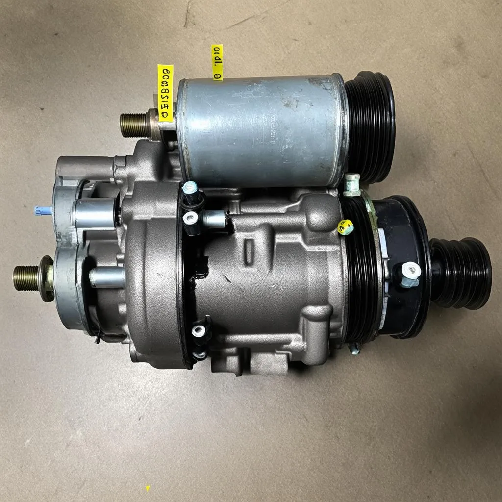 Car AC compressor