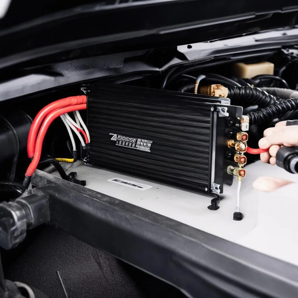 Car Amplifier Installation