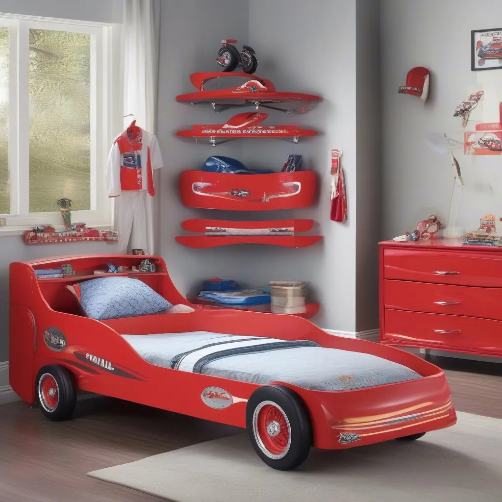 Car Bed With Trundle Design