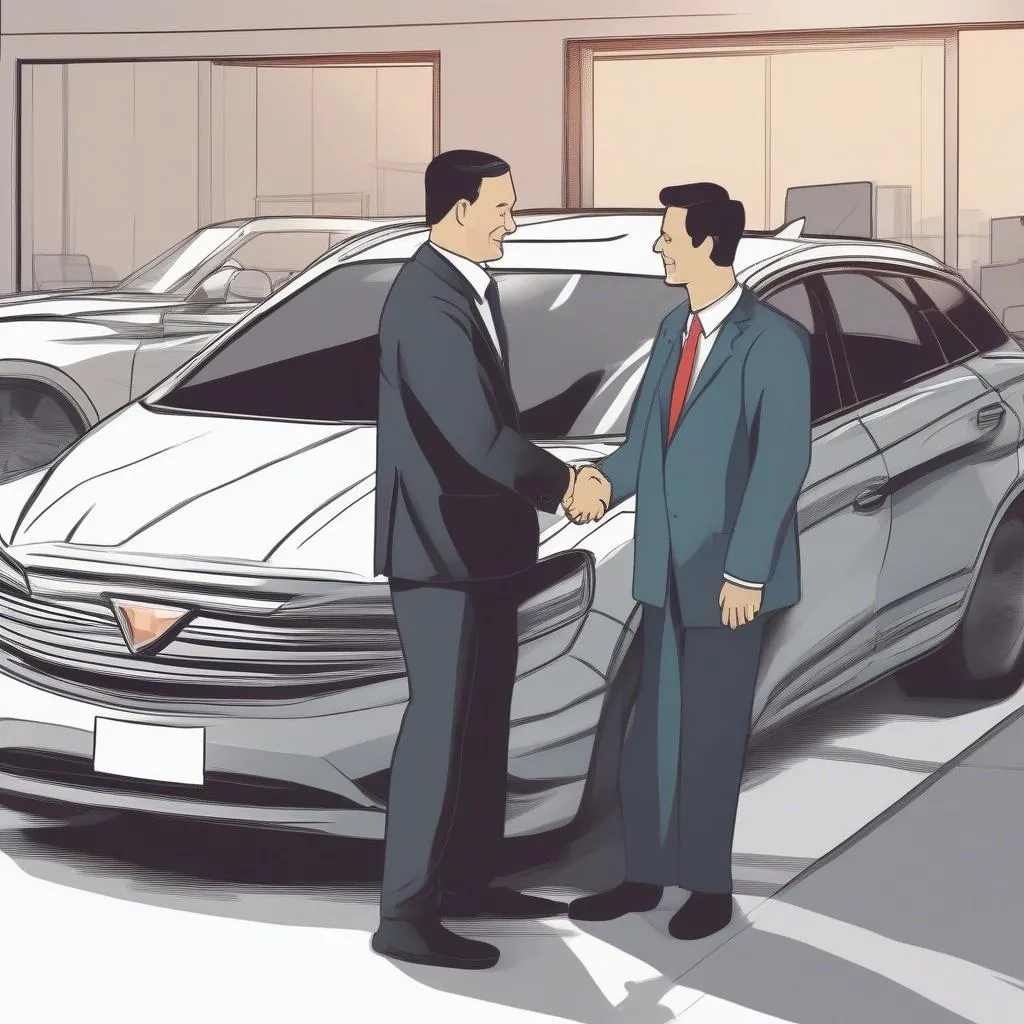 Car Buyer Negotiating