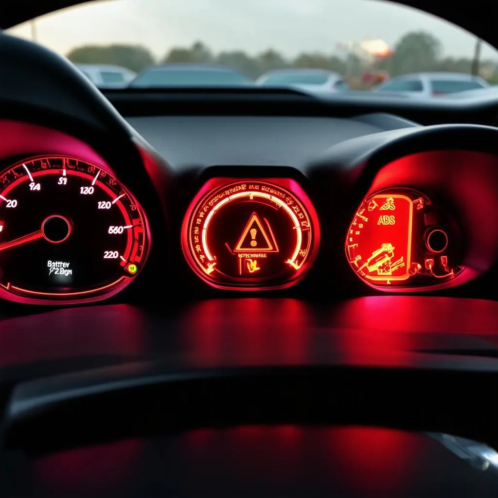 Car Dashboard Warning Lights