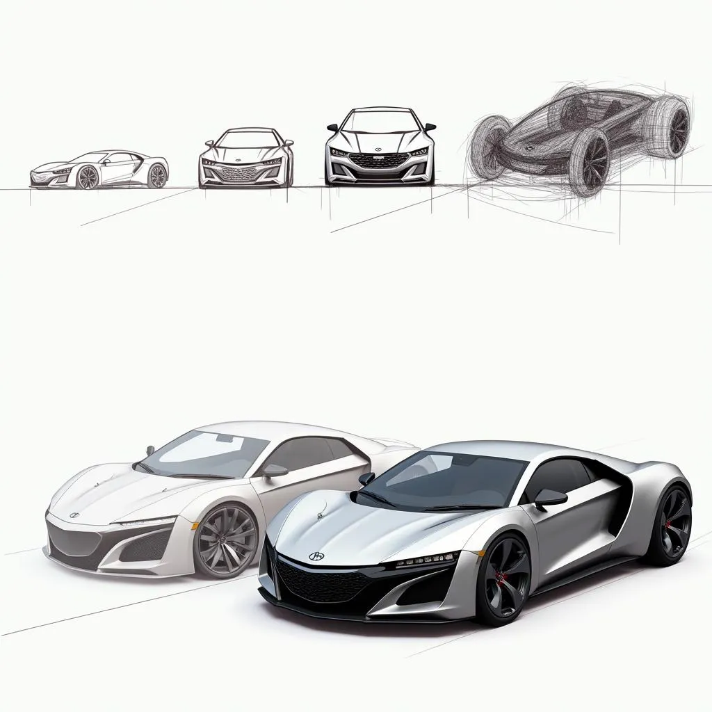 Car Design Evolution