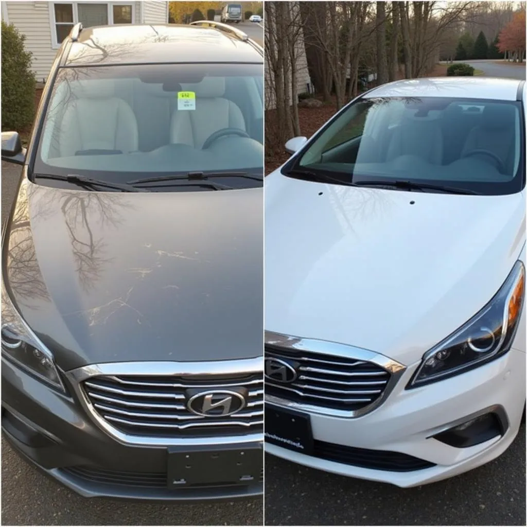 Car Detailing Before and After Clayton NC