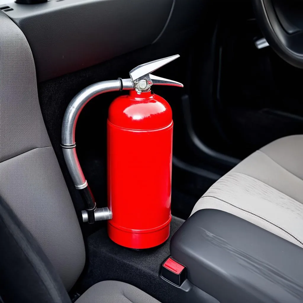 Car fire extinguisher