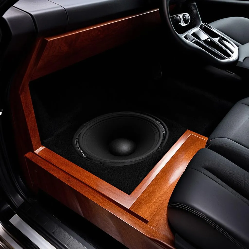 Full Range Speaker Box Car Interior