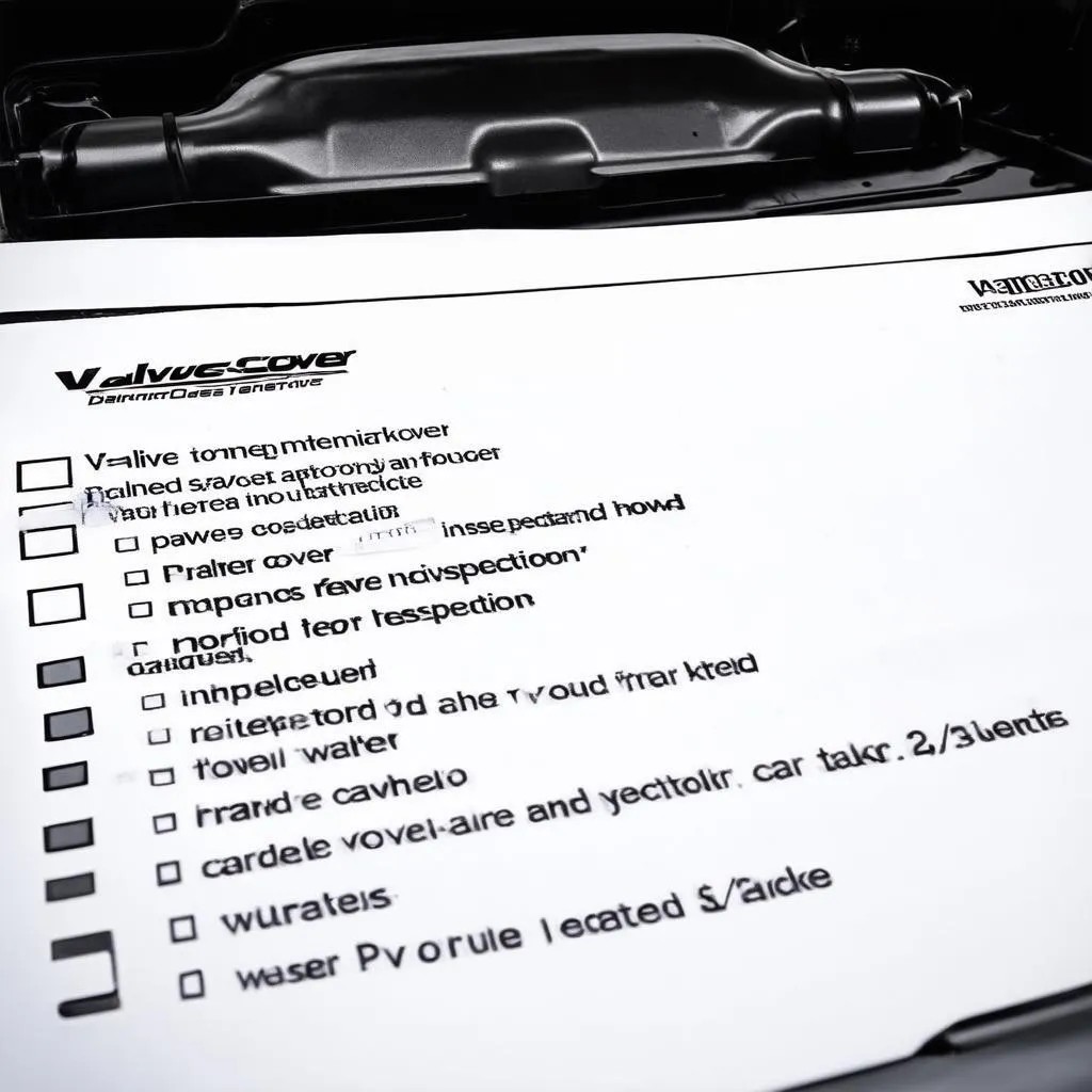 Car Maintenance Checklist