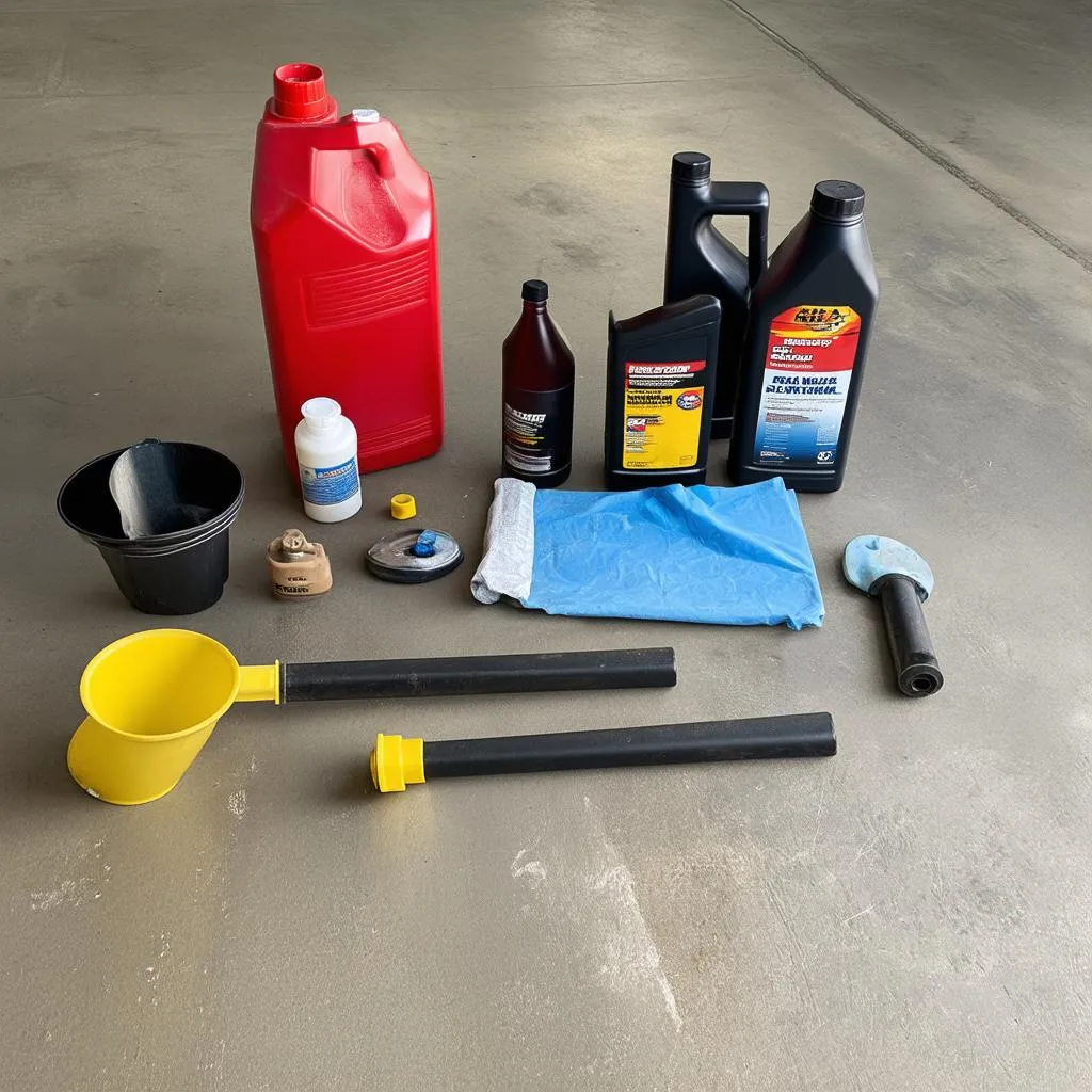 Car maintenance supplies