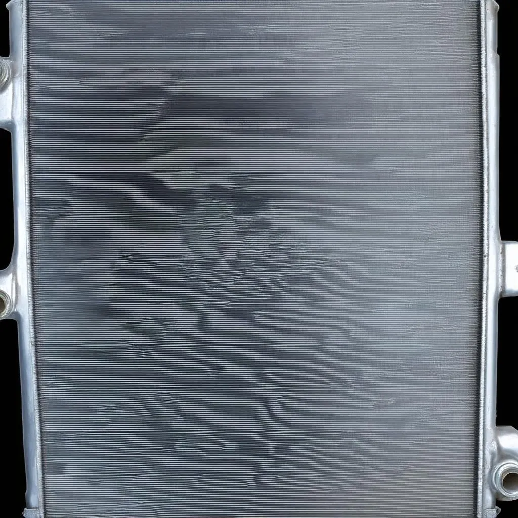 Clean Car Radiator