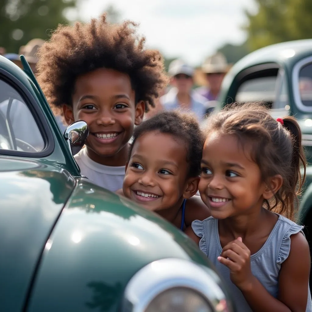 Car Show Attendees in Perry, GA