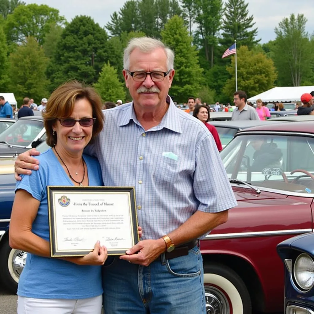 Car Show Awards Ceremony