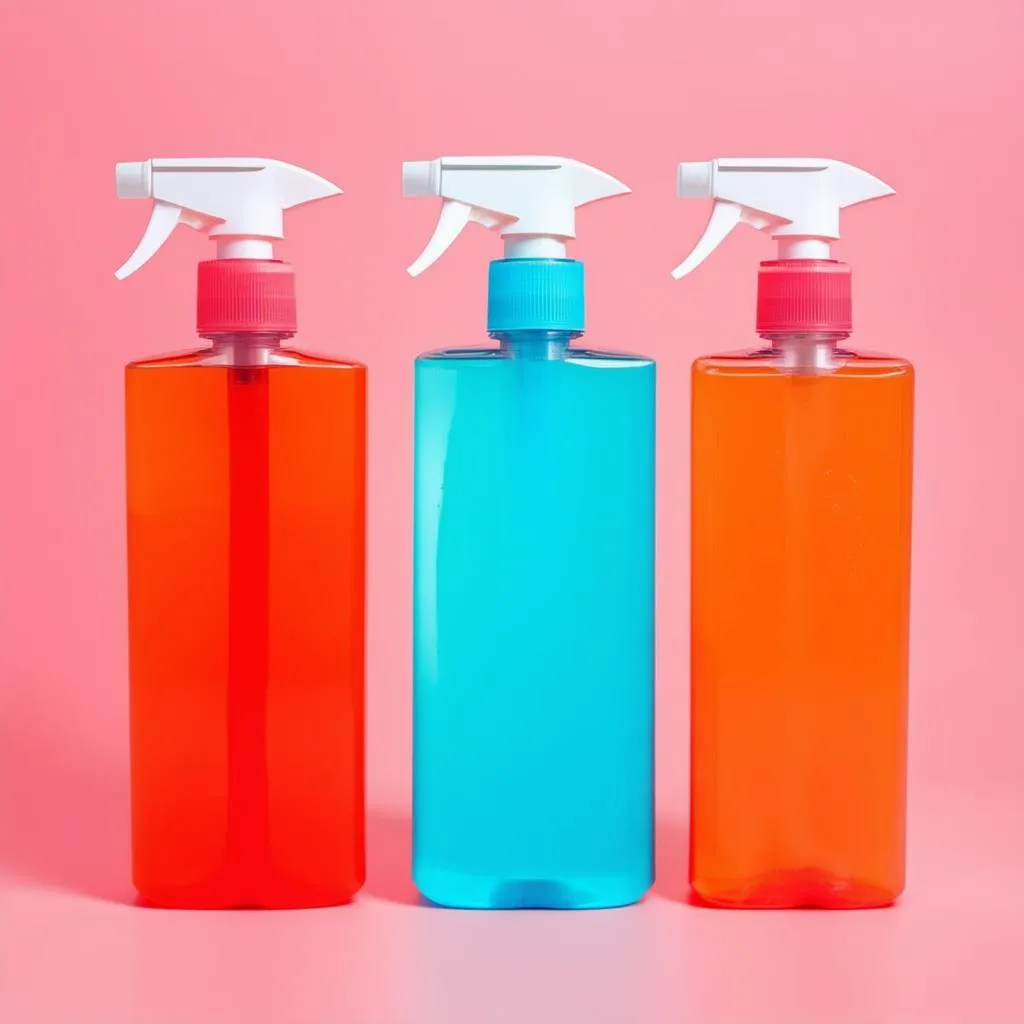 Car wash soap bottles