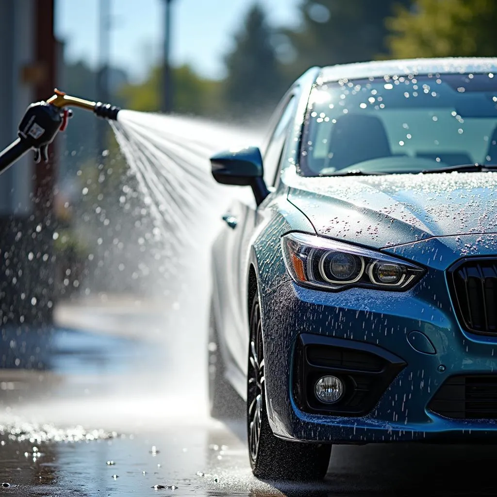 Car Wash With Power Washer