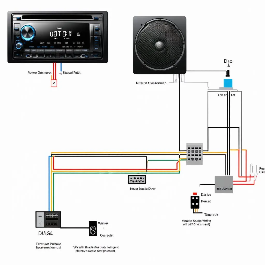 Car Audio System Diagram