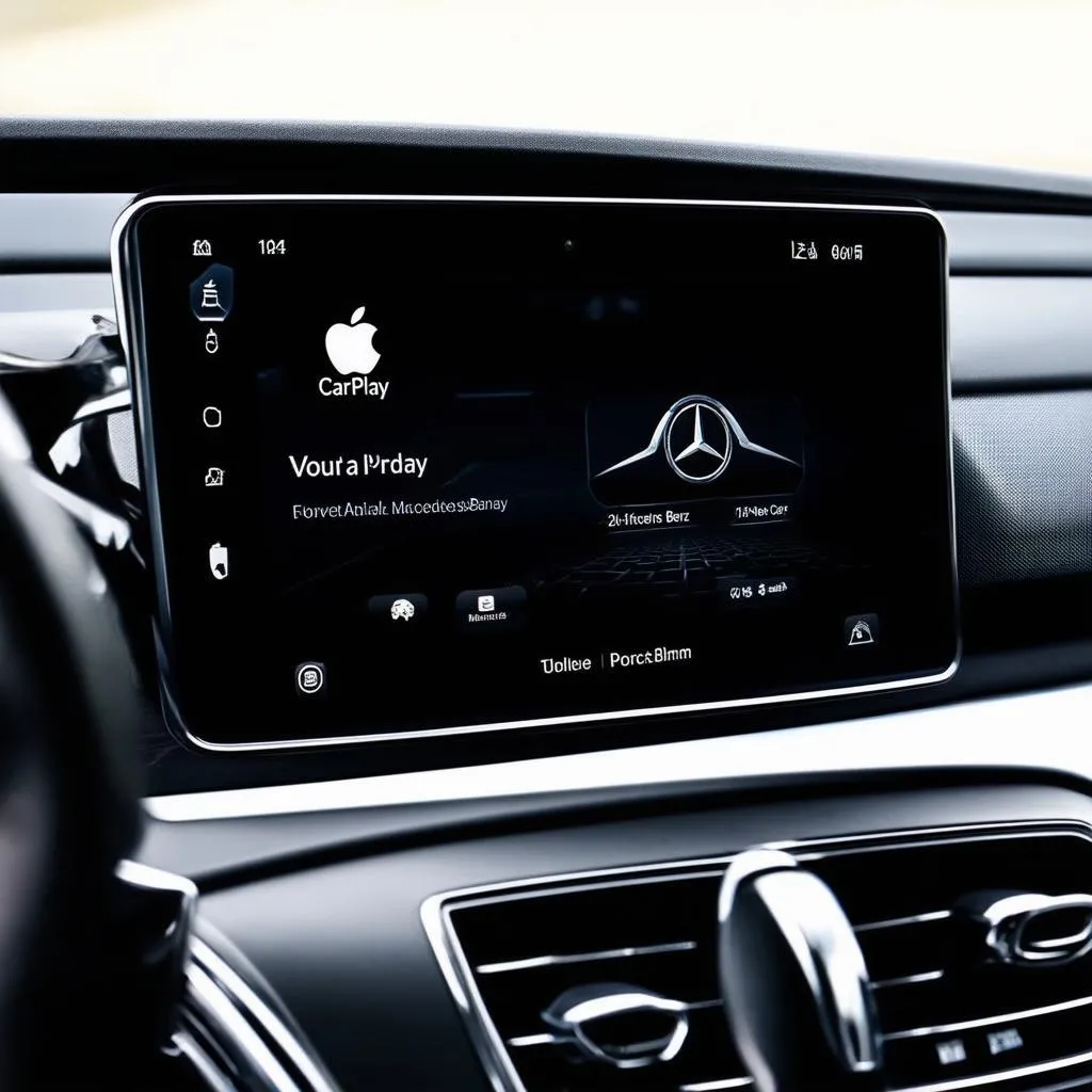 Apple CarPlay update on Mercedes-Benz