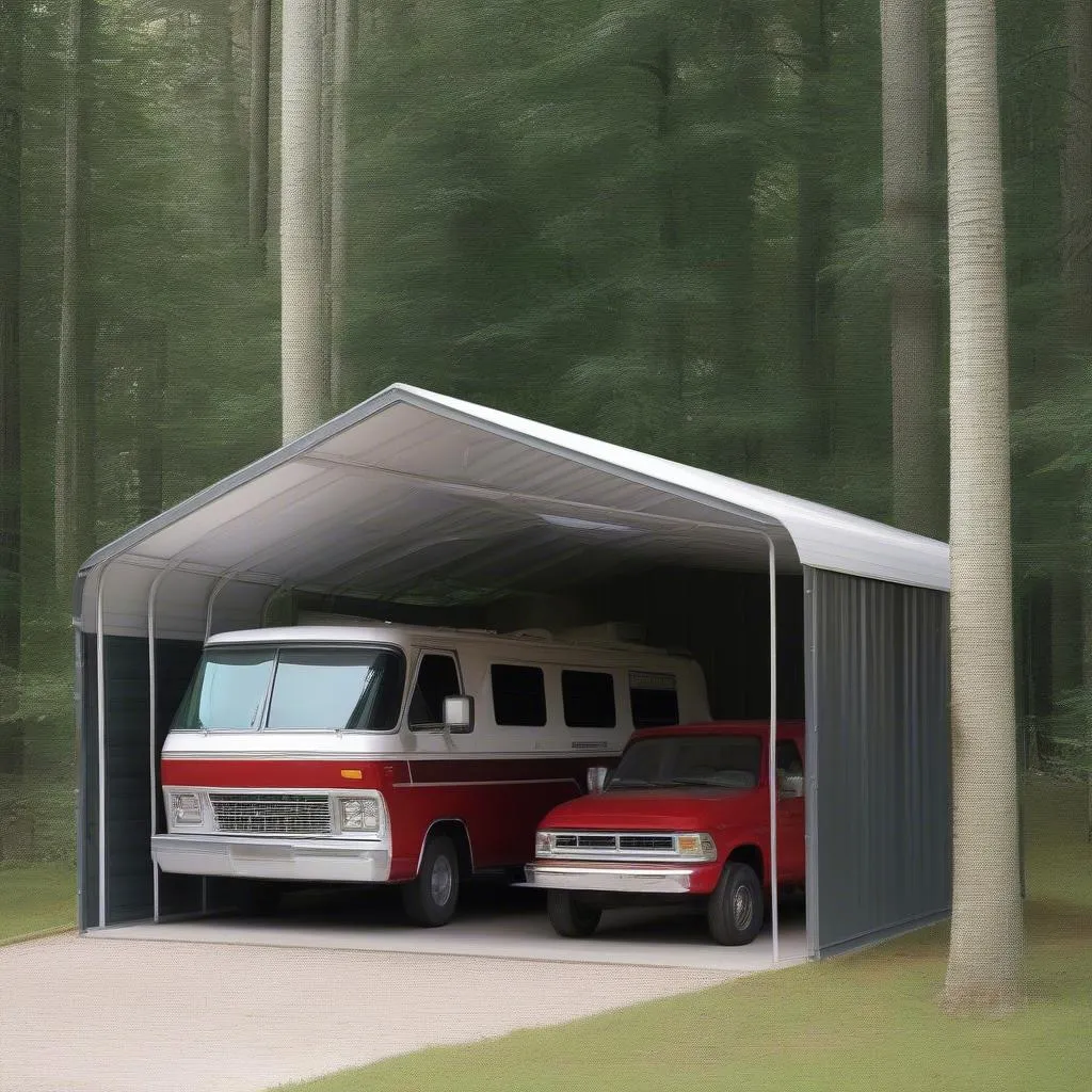 carport for camper storage