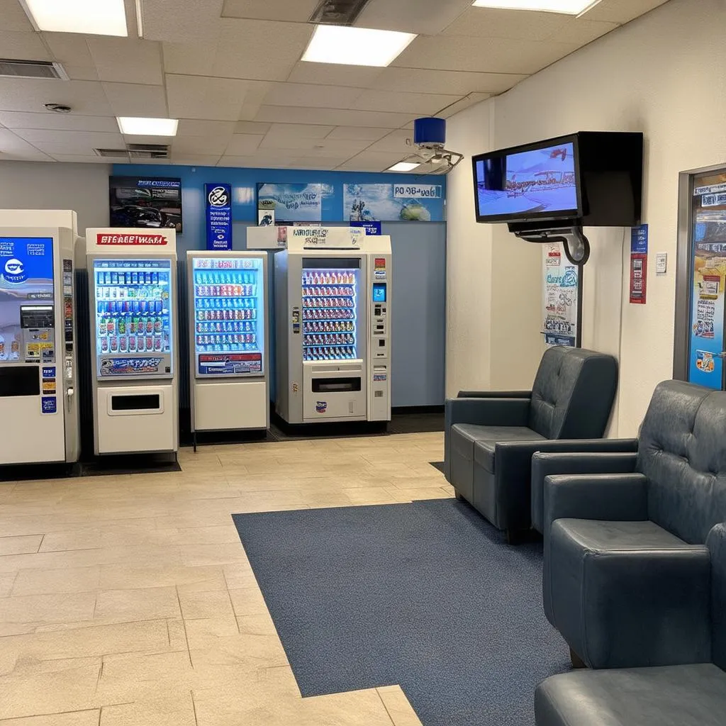 Car Wash Interior