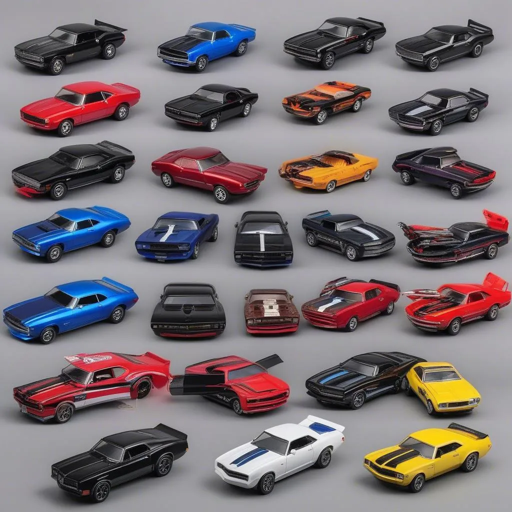 Chevy Camaro RC Car Collection