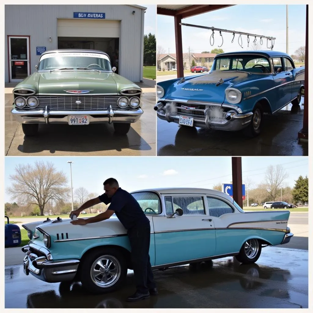 Different car wash options in Chico.