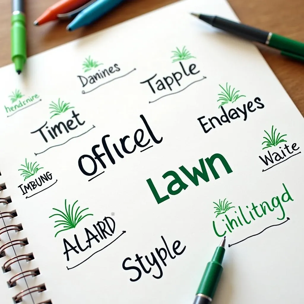 Choosing the Perfect Lawn Care Name