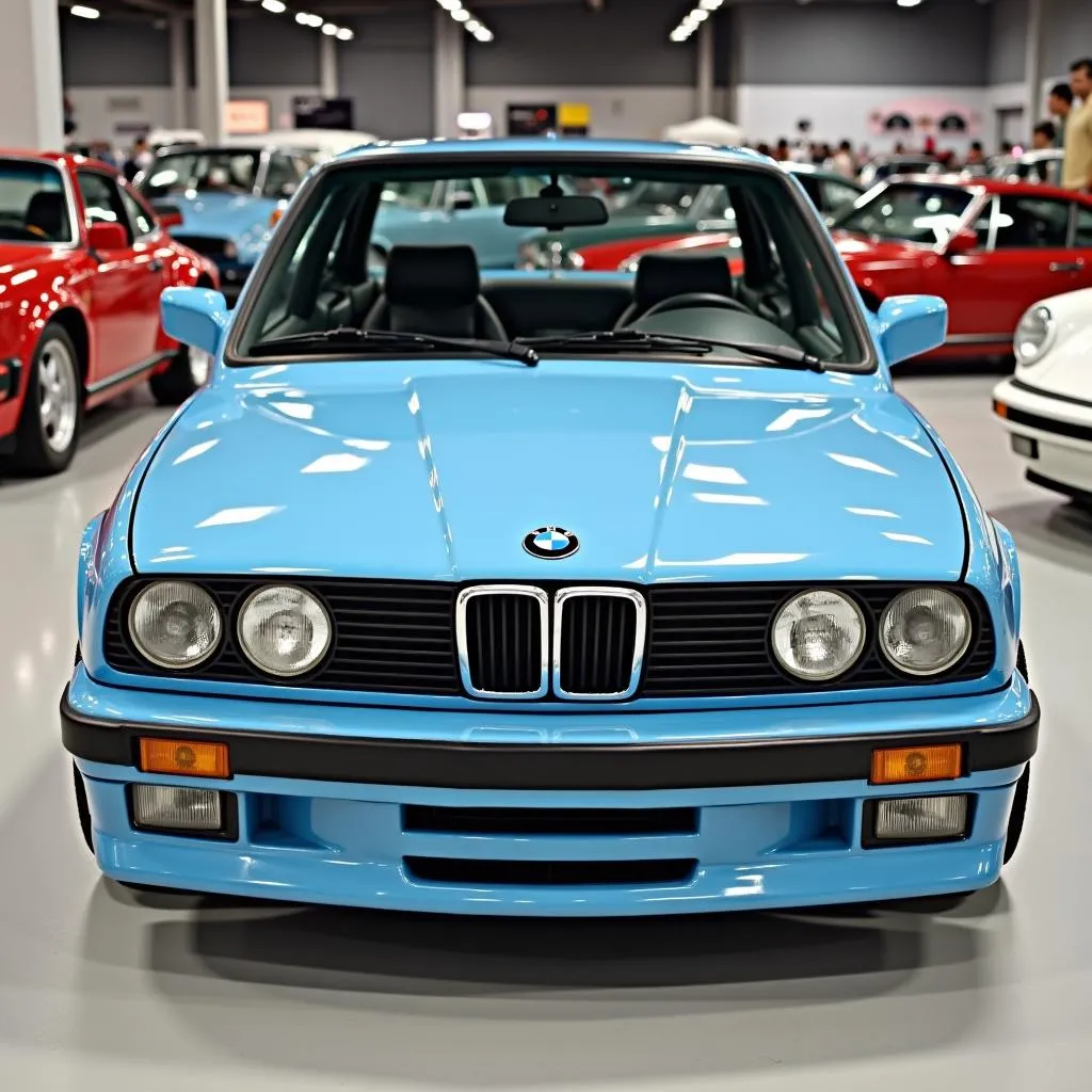 Classic Powder Blue BMW