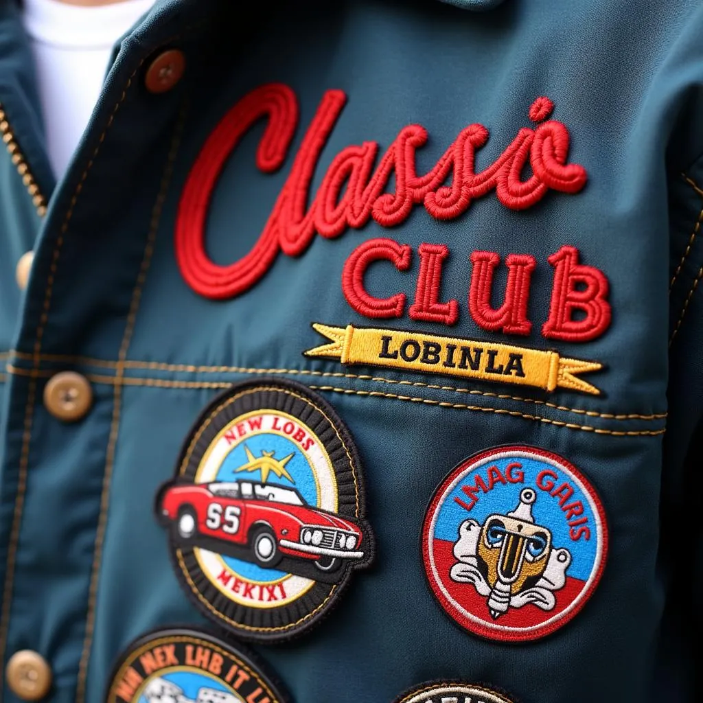 Classic Car Club Jacket Displayed