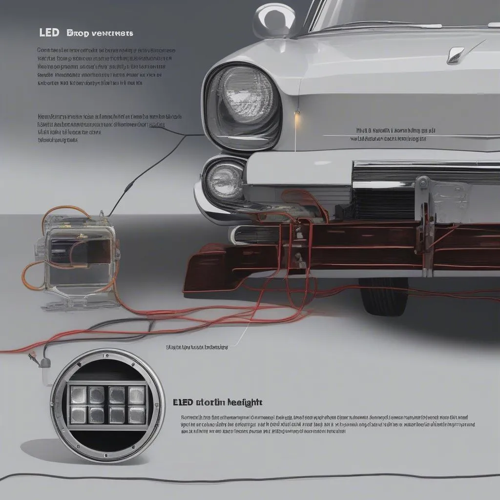 Classic car LED headlight installation guide