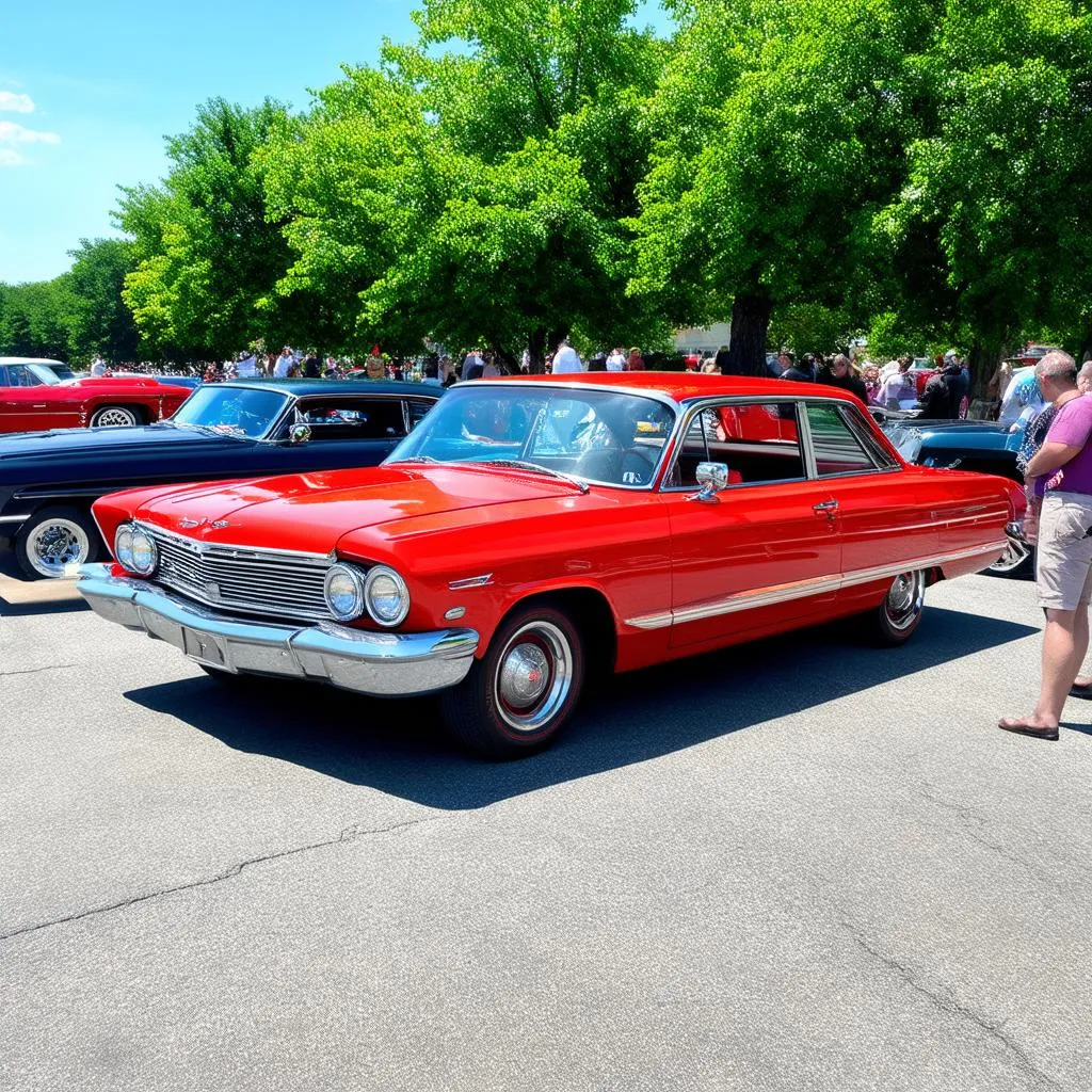 Classic Car Show in Frankfort, IL