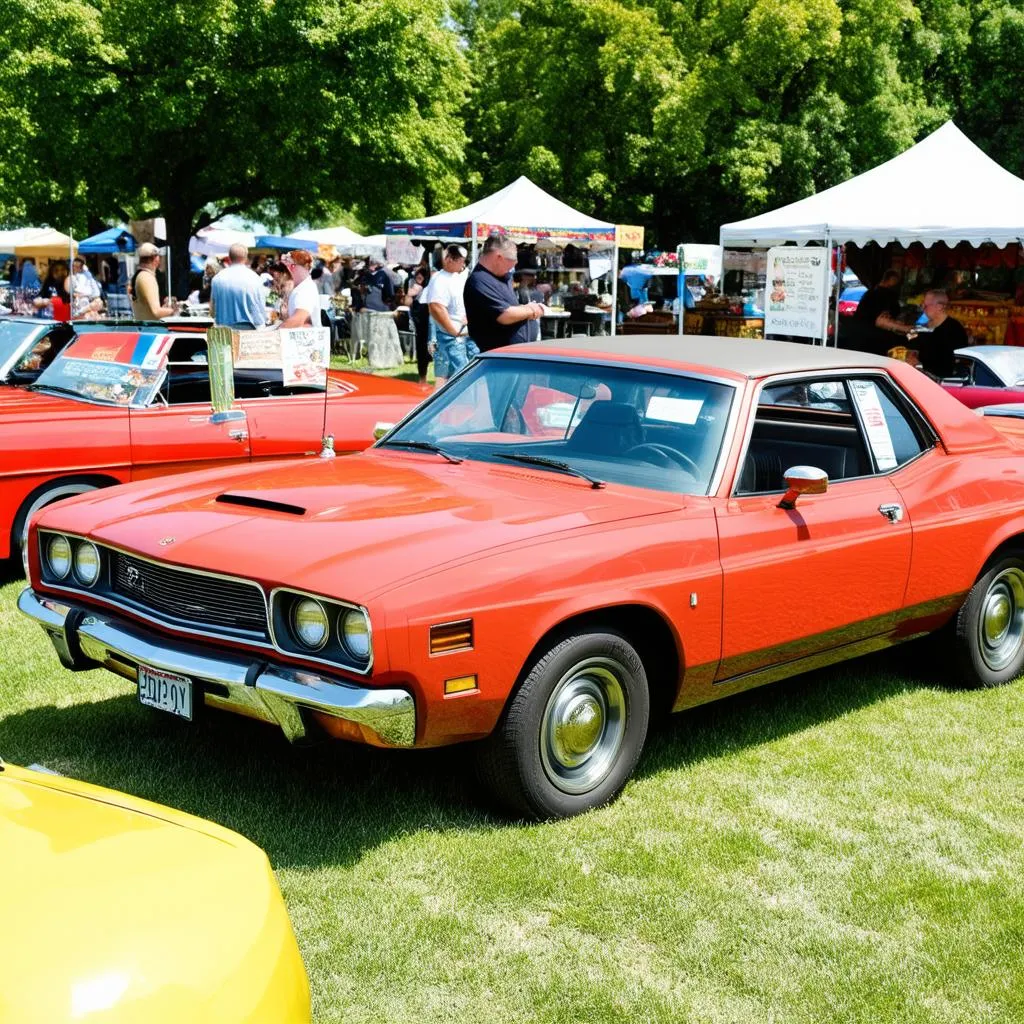 Classic Car Show Outdoor