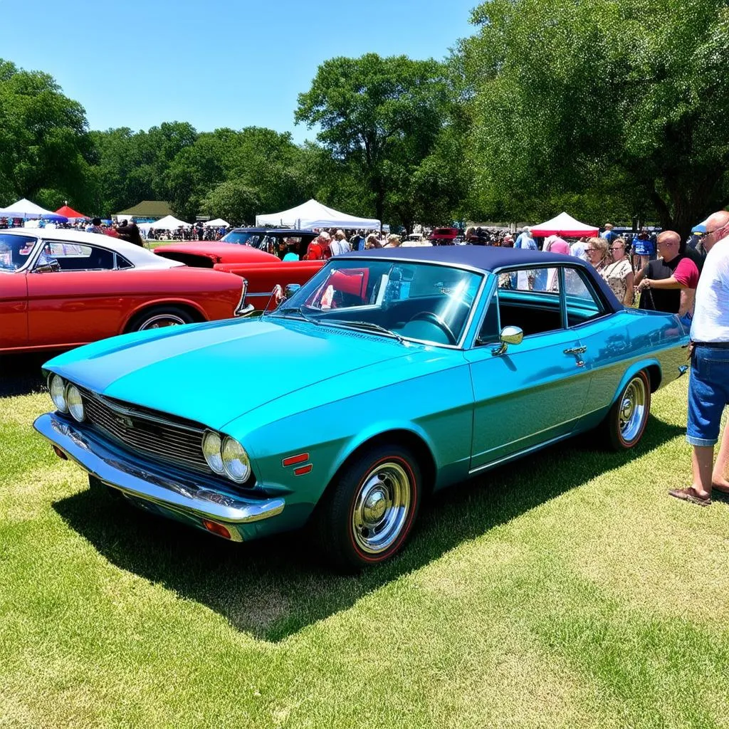 Classic Car Show in Victoria Texas