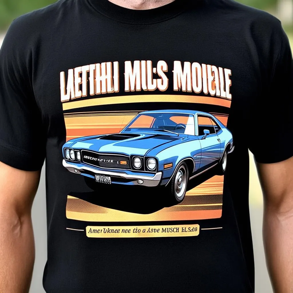 Classic Car T-shirt Design