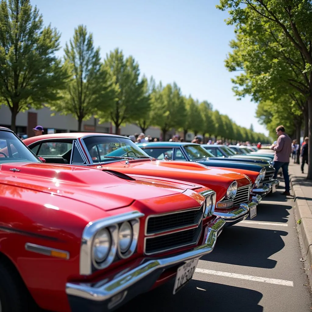 Classic Cars on Display in Salem, Oregon