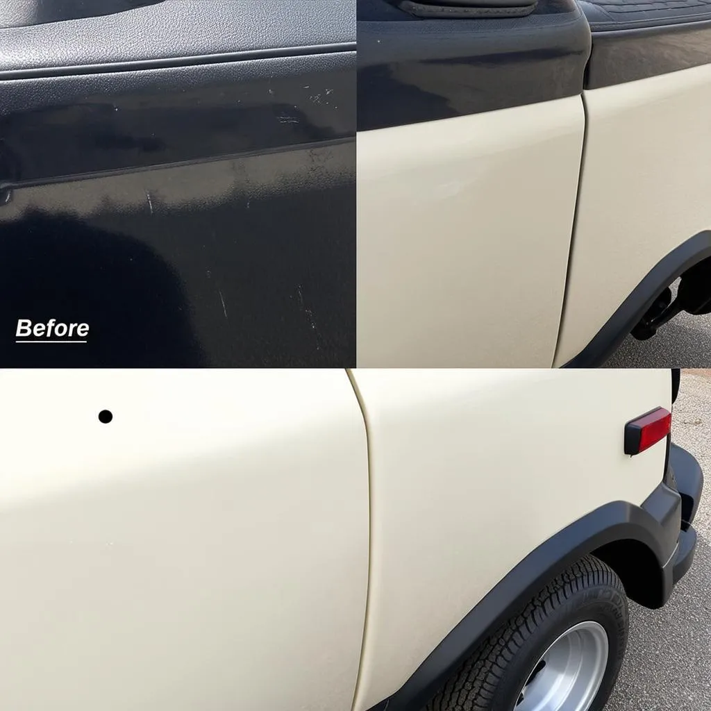 Club Car Paint Repair